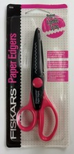 Fiskars Paper Edgers Scissors Pinking 9200 For Paper Crafting Left or Right Hand