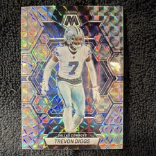 2023 Panini Mosaic - Trevon Diggs #60 Prizm Dallas Cowboys NFL Football Card