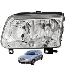 Scheinwerfer H7/H1 vorne links für VW Polo 6N2 1999-2001 Frontscheinwerfer