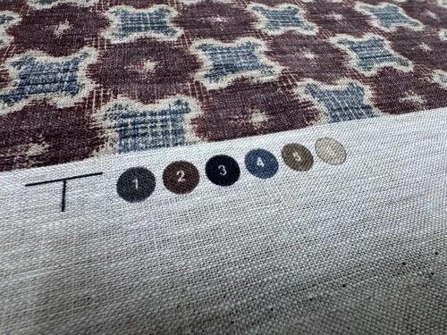 McLaurin & Piercy Kasuri Designer Fabric 3.8 Yards + 69” Allowance Linen 2024 image 8