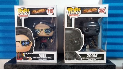 CW The Flash Vibe & Zoom Funko POP! - Unopened, Good Condition
