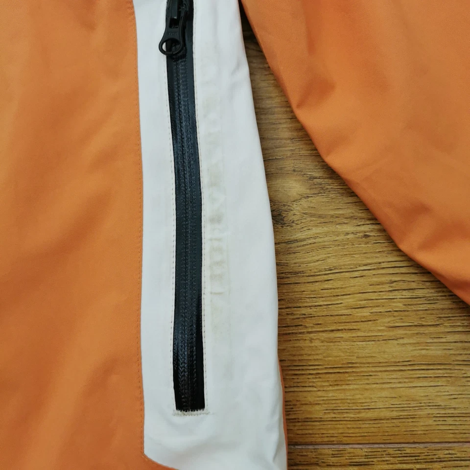 Footjoy Golf Windbreaker Jacket Mens XL Orange Coat Sport Rain - Image 3 of 4