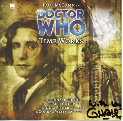 Doctor Who Audio: Time Works Signed CONRAD WESTMAAS (Big Finish)