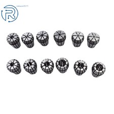12Pack ER16 Spring Collet Set For CNC Milling Lathe Tool Engraving 1/32"-3/8"