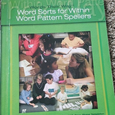 Prentice Hall PTR Words Their Way Word Sorts Vocabulary Spelling MPN 0-13-18381 