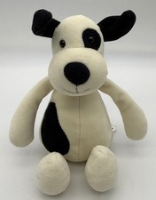 Jellycat My First Puppy Black Cream Dog 8 Plush Toy
