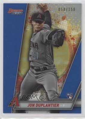 2019 Bowman's Best Blue Refractor 58/150 Jon Duplantier #28 Rookie RC y6z