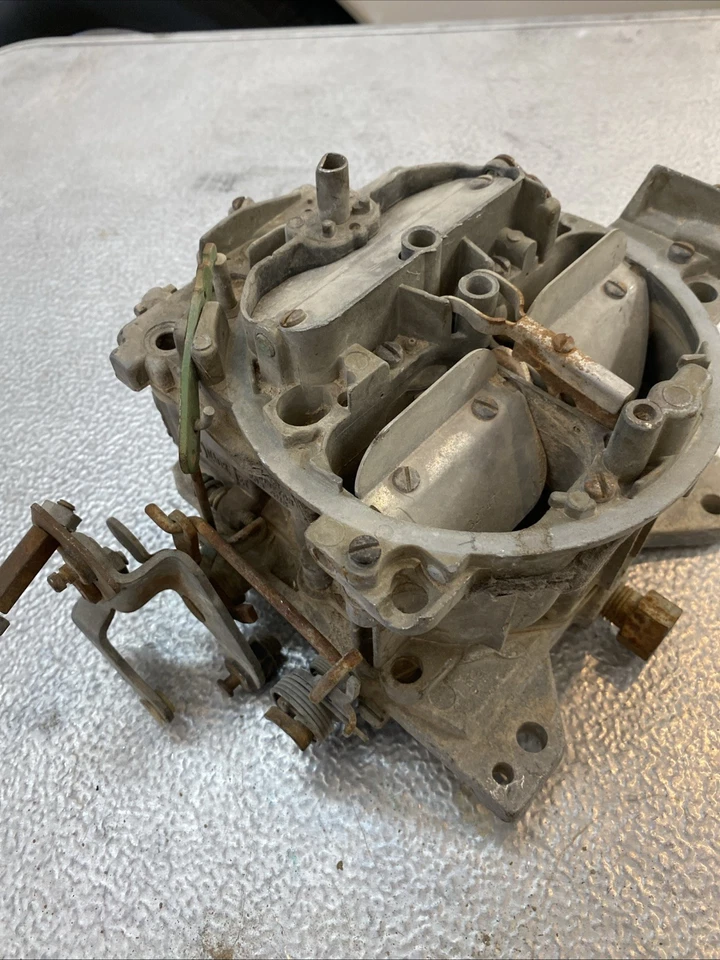 Rochester Quadrajet R4-4MV 4 Barrel Carburetor fits '77 GM Trucks 17057213 - Image 3 of 4