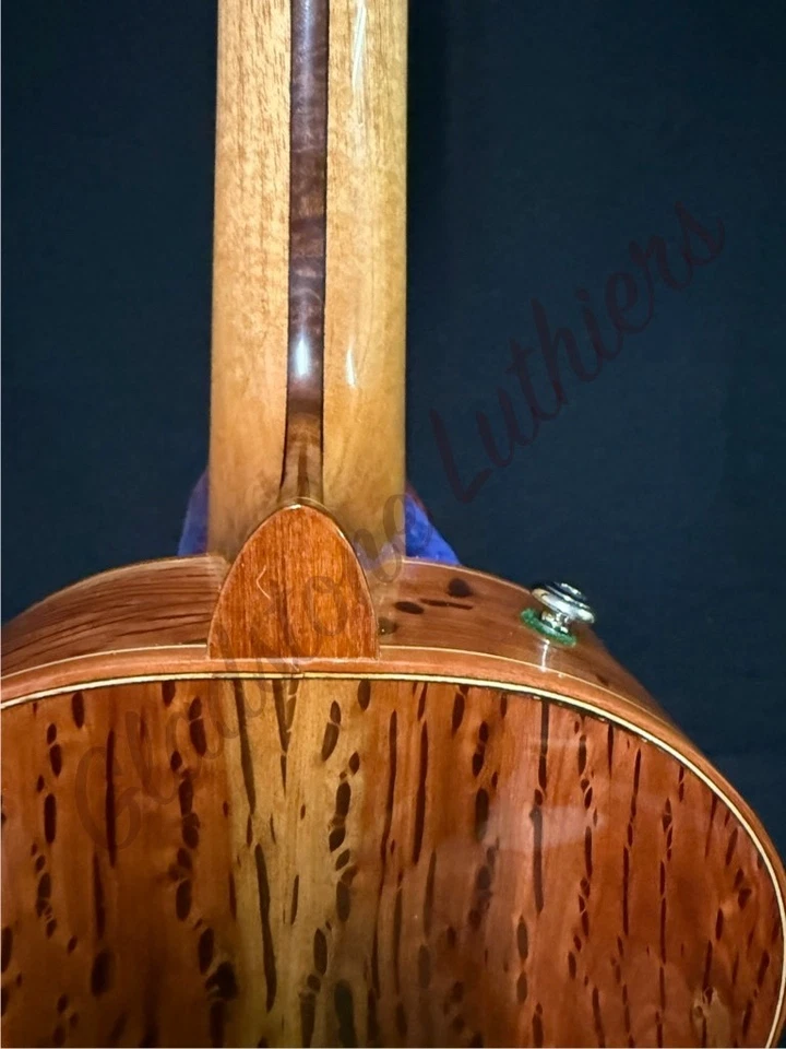 Hand Made Hairy Oak Tenor Ukulele in Hard Case - Image 2 of 4