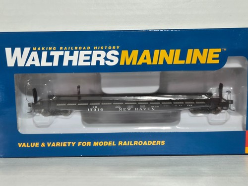 Coche plano Walthers HO New Haven 53' GSC NUEVO EN CAJA carretera # 17316 | Condition: New