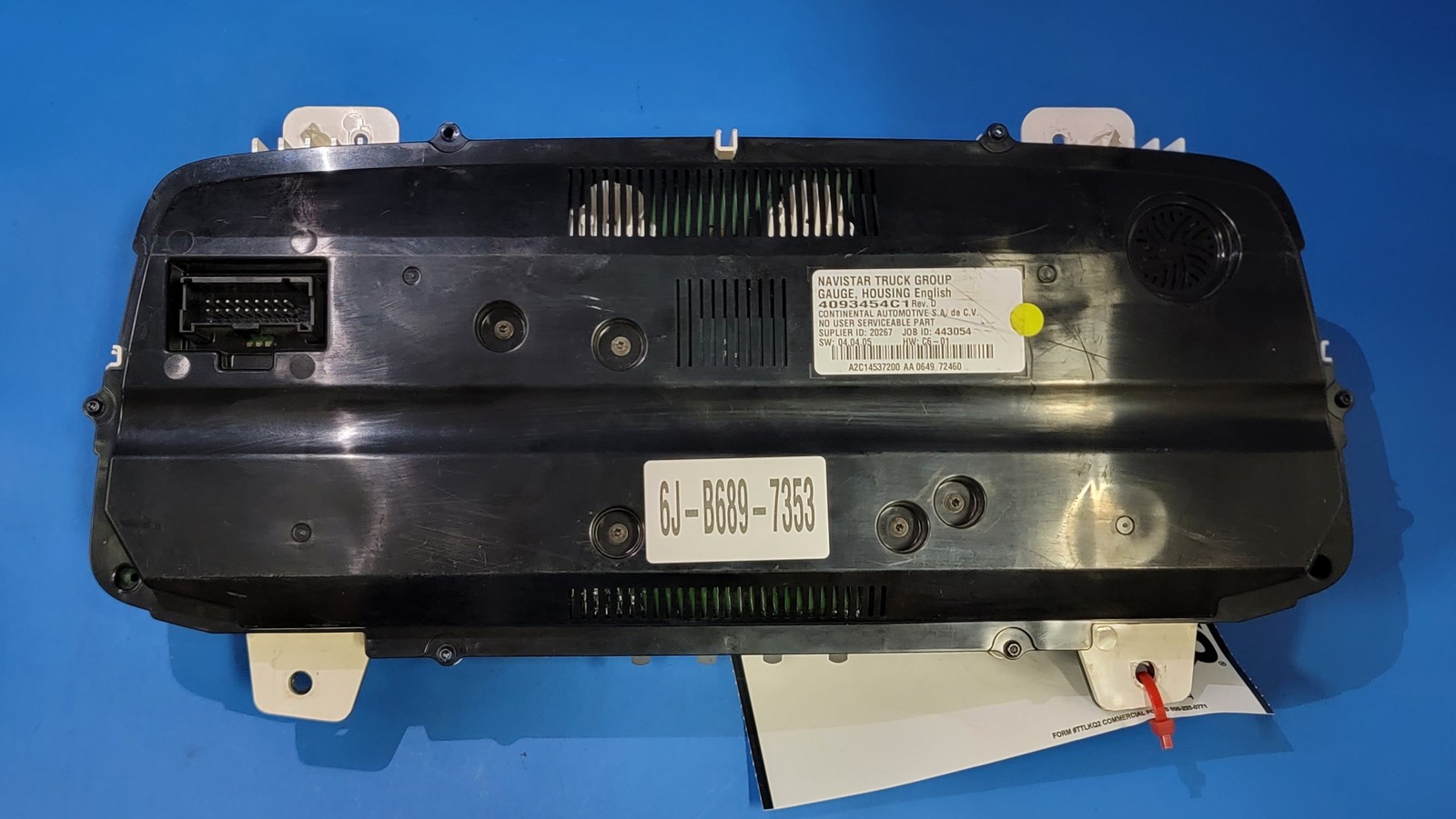 2020 INTERNATIONAL LT USED INSTRUMENT CLUSTER P#4093454C1
