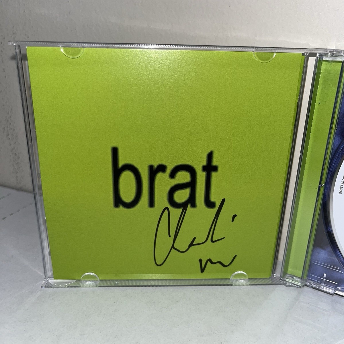 Charli XCX アルバム サイン入りカード Charli XCX Limited Edition Artist Signed “Brat Summer” Trading