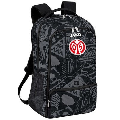 JAKO FSV Mainz 05 Backpack Tropicana Black M05 Daybag Approx. 47x30x13cm
