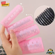 Self-Adhesive Hair Curling Tube Roller Salon Styling Tool Bangs Curlers