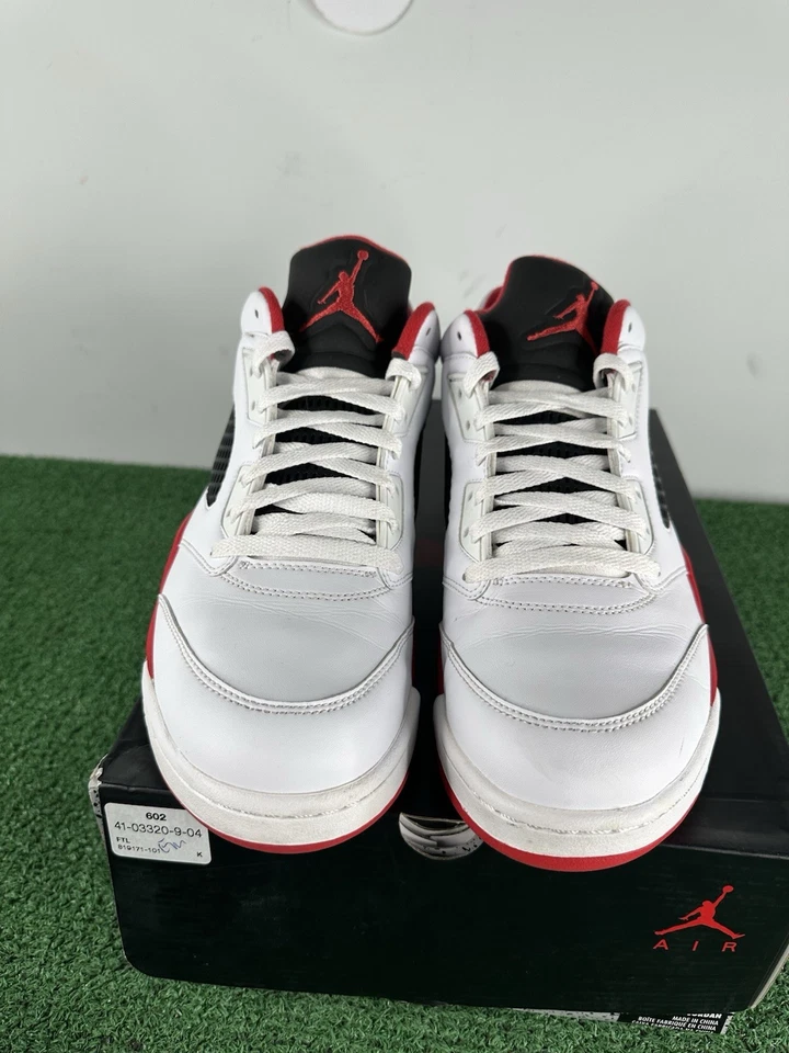 Talla 11 - Air Jordan 5 Retro Low Fire Red 2016 - Caja original Foto 4 de 4