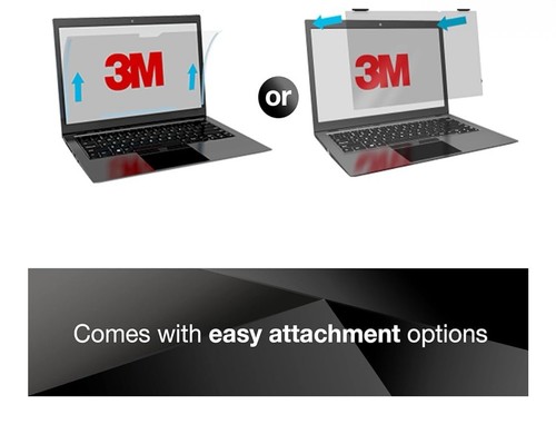 3M PFCMM001 Chromebook 11 Black Privacy Screen Filter - Afbeelding 6 van 8