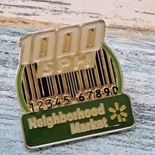 Walmart Associate Employee Pin - 1000 SPH Scans Per Hour Neighborhood Market