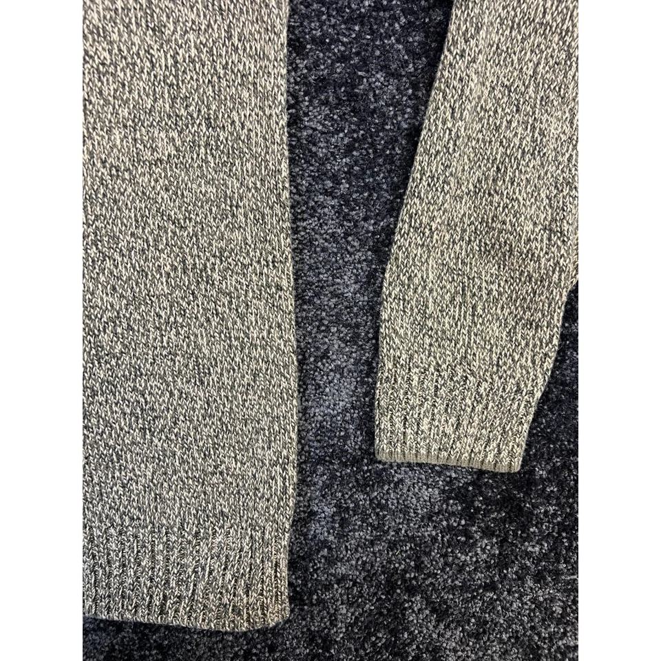 Vintage Basic Editions Mens Crew Neck Knit Sweater L Beige Gray - Image 2 of 4