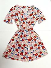 New with tags Rixo Multicolor Floral Print Mini Dress Size 2