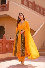 SALWAR KAMEEZ PAKISTANI INDIAN WEDDING PARTY WEAR DRESS BOLLYWOOD SUIT SHARARA