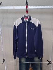 Puma 3 Tone Zippered SWEATER Large L