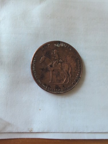 Vintage Boy Scouts Club Good Luck Token/Coin Manufactured by Excelsior Shoe Comp