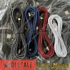 Braided Fast Charger Cable Heavy Duty USB Lot Cord For iPhone 14 13 12 11 X XR 8