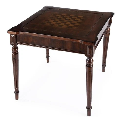 Butler Specialty Company Vincent Multi-Game Card Table - Cherry Brown - Picture 2 of 9
