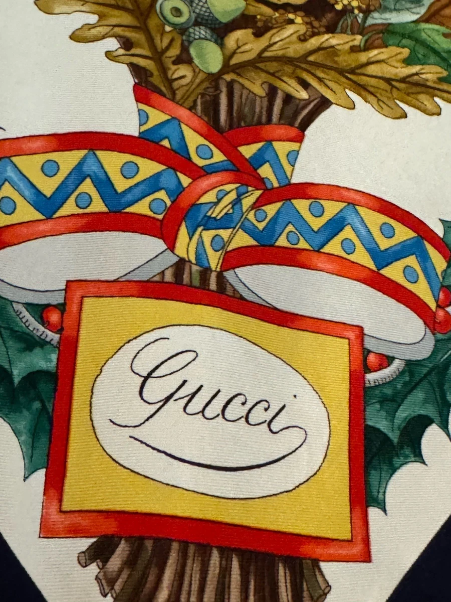 Gucci 100% Silk Material Original Vintage Scarves & Wraps for sale