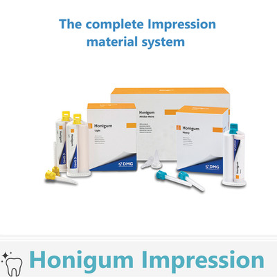 Dental DMG Honigum Precise Impression Material 380ml /50ml Cartridge Hydrophilic