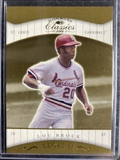 Brock, Lou - 2001 Donruss Classics - 1067/1755
