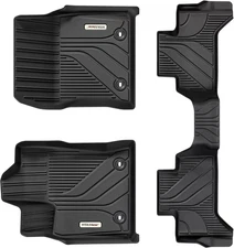 3D TPE Floor Mats Floor Liner for 2022-2026 Toyota Tundra Double Cab All Weather
