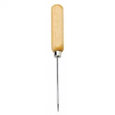 Ice Pick With Wood Grip And Cover 8" Wooden Handle And Cover For Kitchen Bars