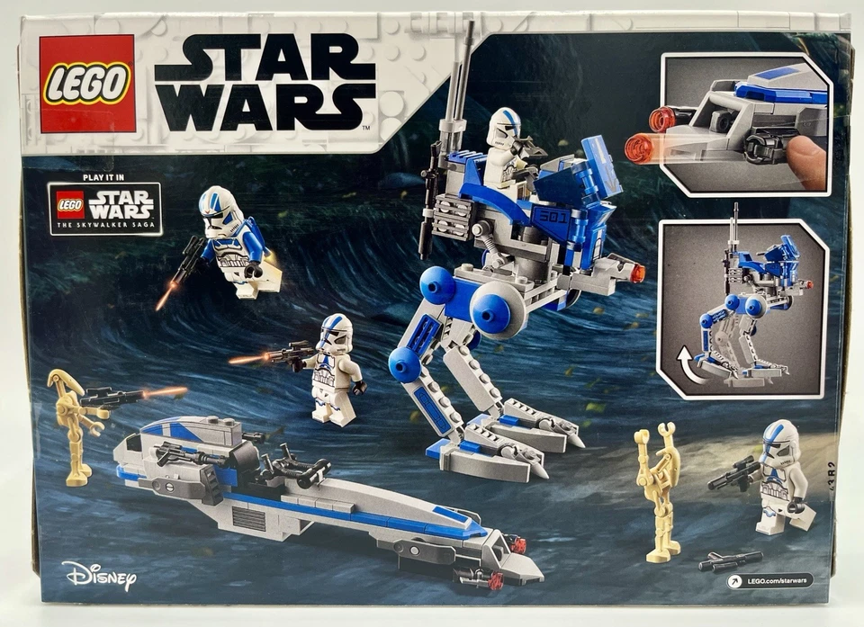 Star Wars awesome LEGO trio - 75298, 75258, & 75280 - Anakin, Clone Troopers - Image 3 of 4