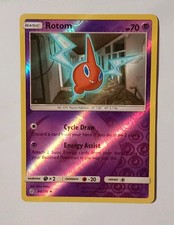 POKEMON CARD ROTOM REVERSE HOLO CARD 86/236 LIGHT PLAY 2019