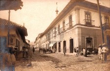 México Teziutlán Estado Puebla St View RPPC Foto Postal COPIA