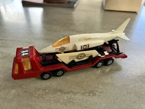 Matchbox Super Kings Transporter & Aeroplane K-13-2 K-114 Lesney 1975