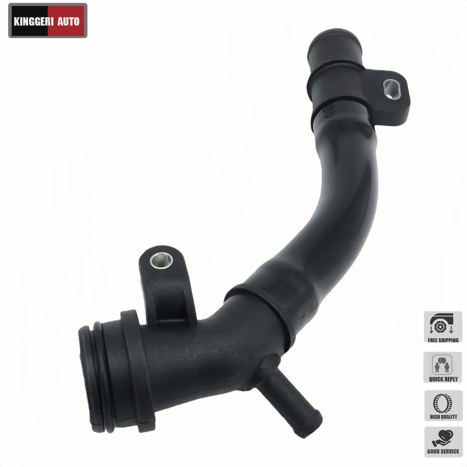 1X Cooling System-Water Outlet Fit for 2008-2015 Benz Smart Fortwo 1.0L L3 USA