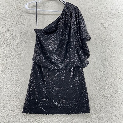 jessica simpson one shoulder sequin dress Mac Duggal Sequin Ruched One Shoulder Gown, Womens, 6, Lilac