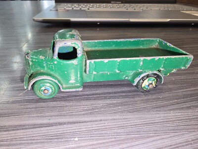 Dinky Toys - 25 Série (25A) Wagon Vert - Type 4 Châssis - Jouet Ancien