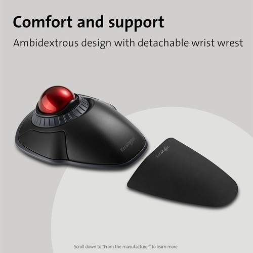 Dual Connectivity Orbit Wireless Trackball with Scroll Ring - Easy Navigation - Picture 11 of 11