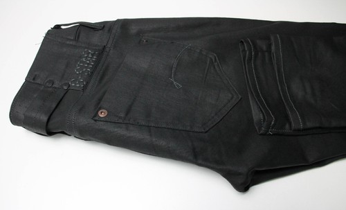G-Star Midge Skinny Mujeres Jeans W26/L30 Negro Cera Buscar Cremallera Elástico - Imagen 5 de 10