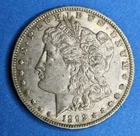 1892-O Morgan Silver Dollar AU About Uncirculated Almost MS BU Original Key Date
