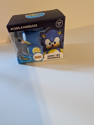 Mini TUBBZ Sonic the Hedgehog Cosplaying Ducks - Rubber Duck - New in Box JEEP