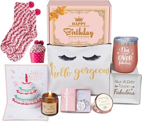 Happy Birthday Gifts For Women Set, 9 Pieces