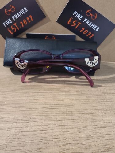 FENDI F846 538 lila Brille Gestell Fendi Brille Made Italy 53-14-135 - Bild 8 von 9