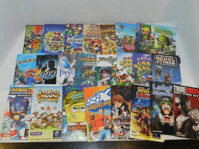 Nintendo Gamecube Game Instructions Manual Booklet - Pick & Choose ...