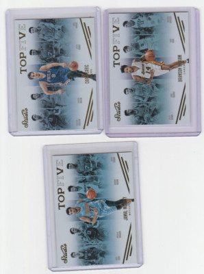 2016-17 STUDIO TOP FIVE ROOKIE CASE HIT INSERTS LOT (3) INGRAM JAMAL MURRAY RC