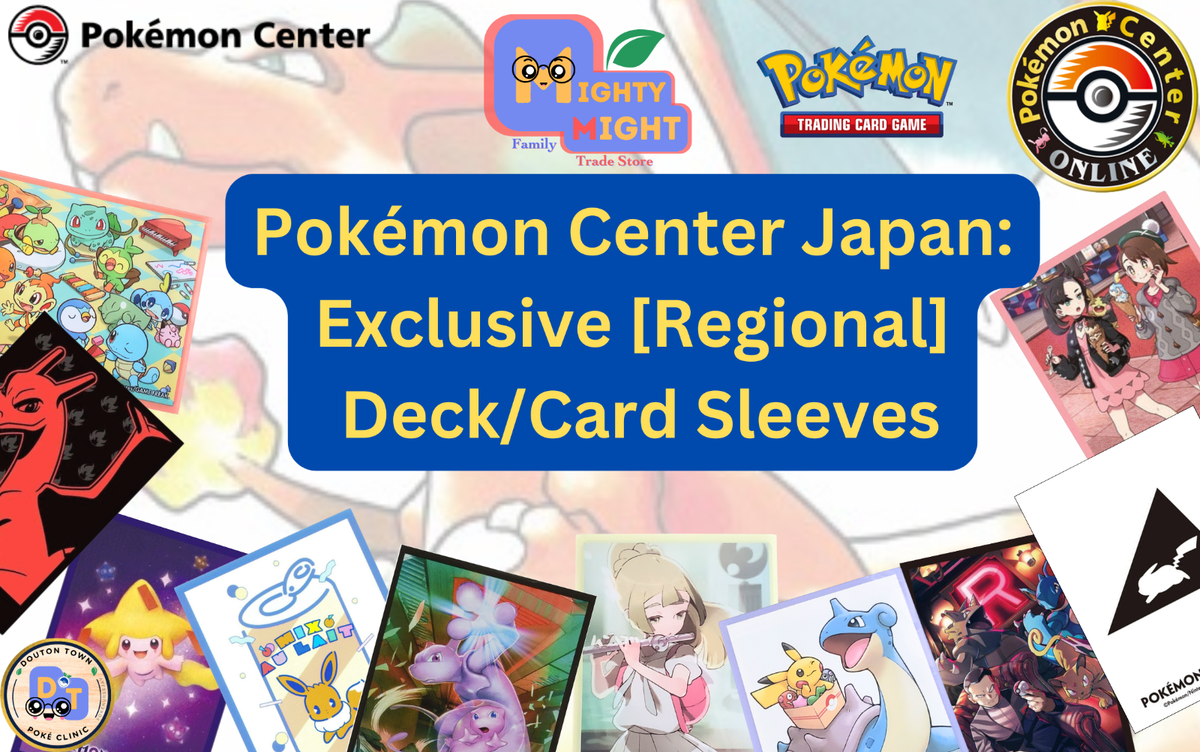 pokemon center japan card sleeves Card Sleeves main image 0
