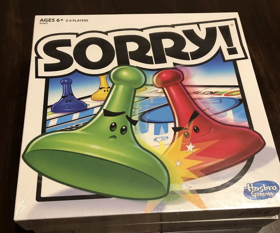 Hasbro Sorry Family Board Game - A5065 for sale online | eBay